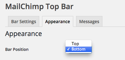 mailchimp-top-bar-position